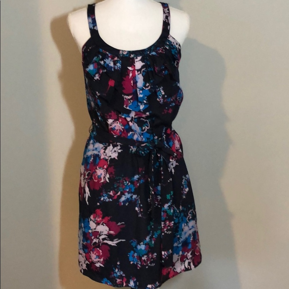 💞Flirty sweet ruffle bib dress summer spring